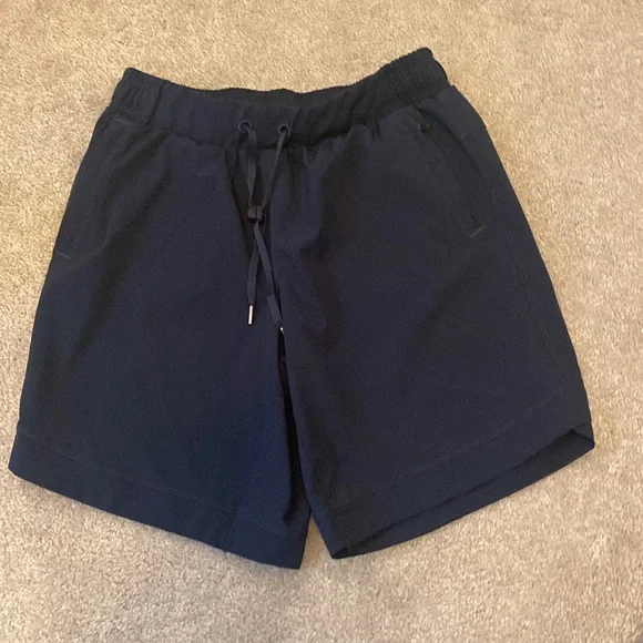 Calia Navy Blue Long Short - Picture 2 of 3